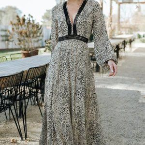 CHA-CHA PRINT MAXI DRESS